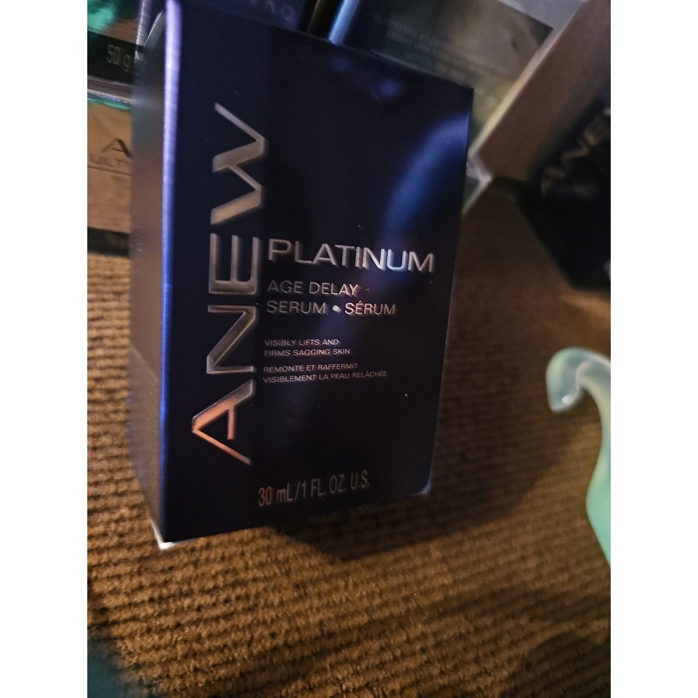 Avon Anew Platinum Lift Sculptor Age-Delay Lifting Serum. New  Full Size